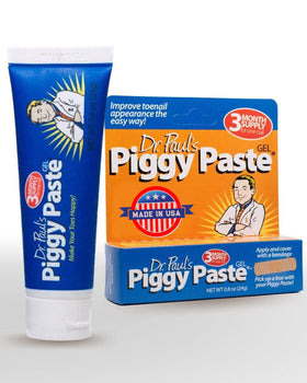 Piggy Paste front packaging showing tube and label, brand clarity and trust