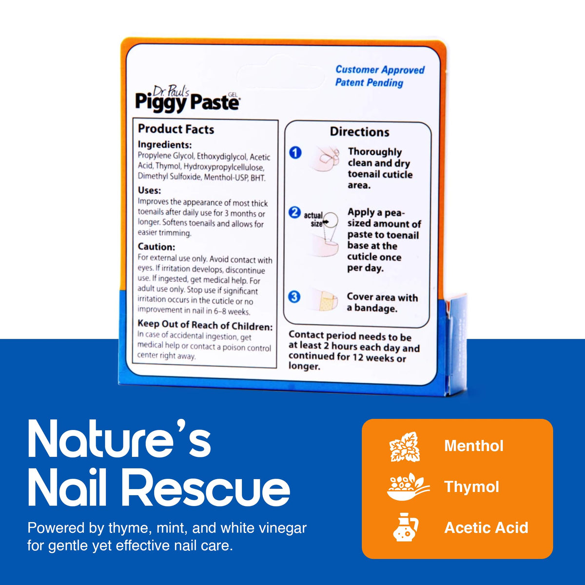 Piggy Paste gel texture close-up demonstrating smooth, non-drippy consistency