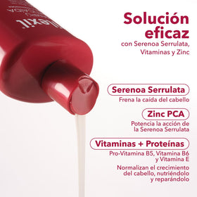 PILEXIL shampoo lather in hand demonstrating gentle cleansing and conditioning