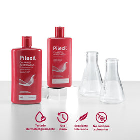 PILEXIL 900 ml bottle next to common objects showing large value size