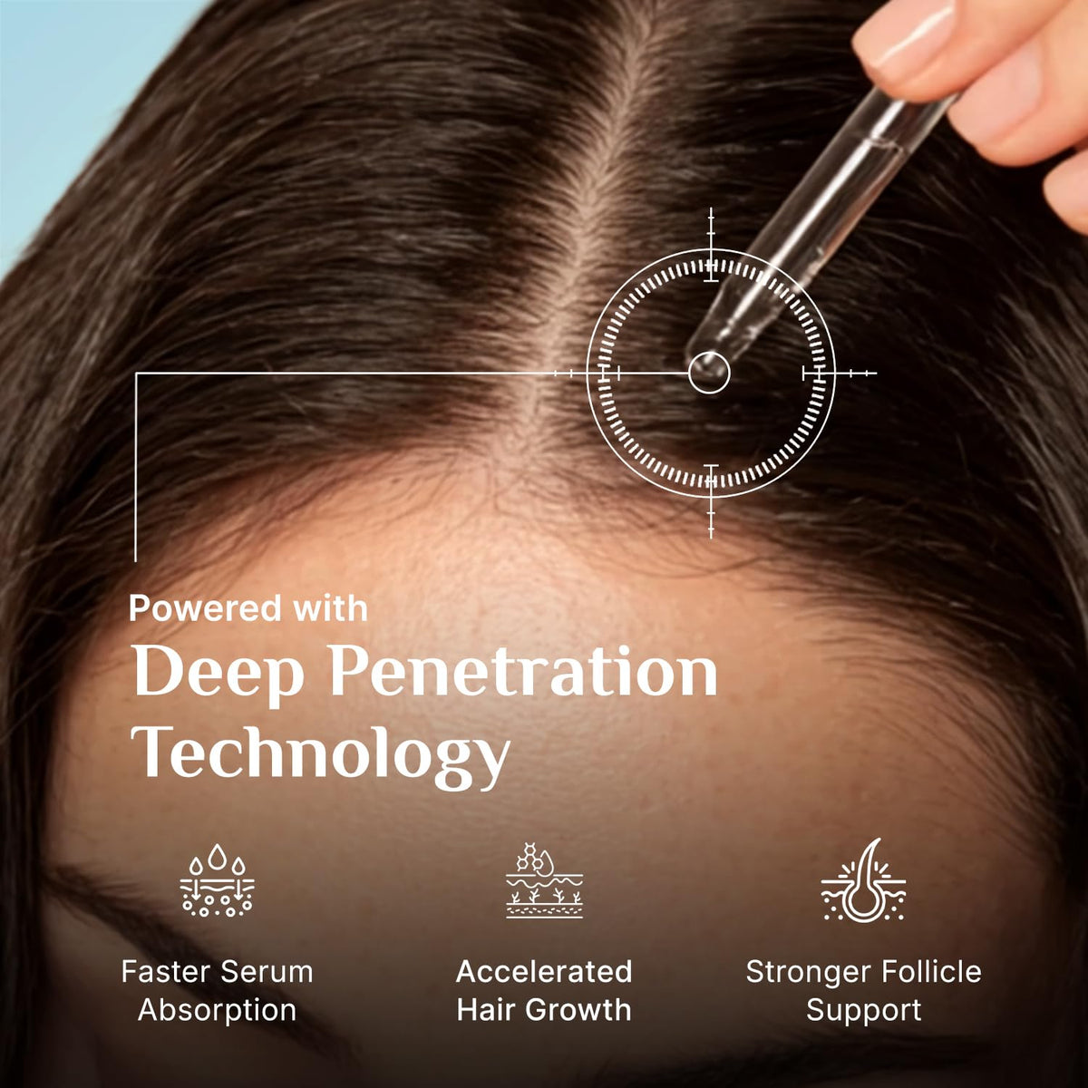 Styled hair after consistent Pilgrim use showing fuller, more manageable appearance