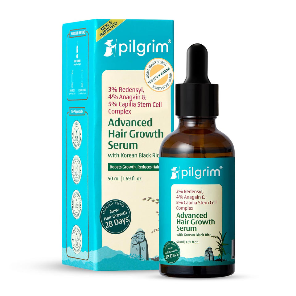 Pilgrim front bottle showing label and 50ml size for easy identification and use