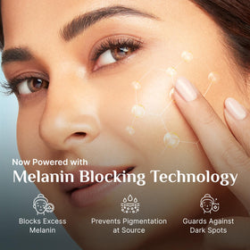 Pilgrim applying serum to hand demonstrating smooth skin absorption