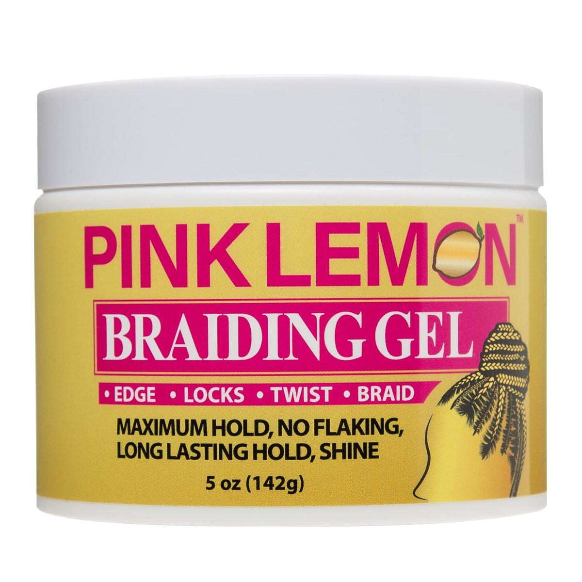 PINK LEMON front label showing product name and benefits