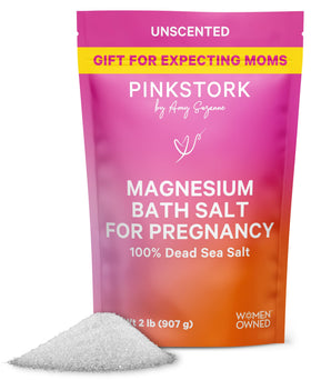Pink Stork jar front view showing packaging and clean label for easy identification