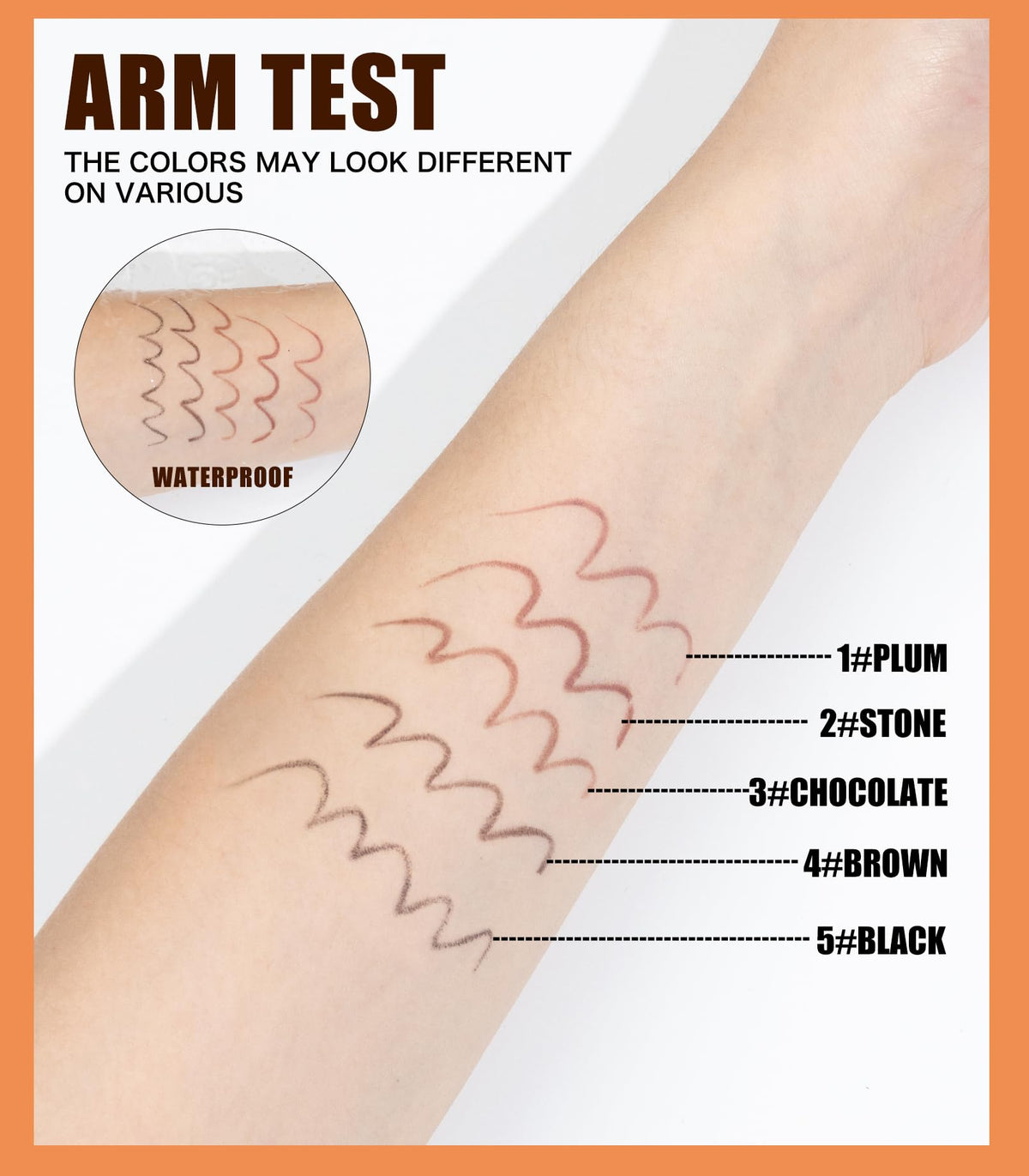 Pinkiou eyebrow definition before and after illustrating natural hair-like strokes