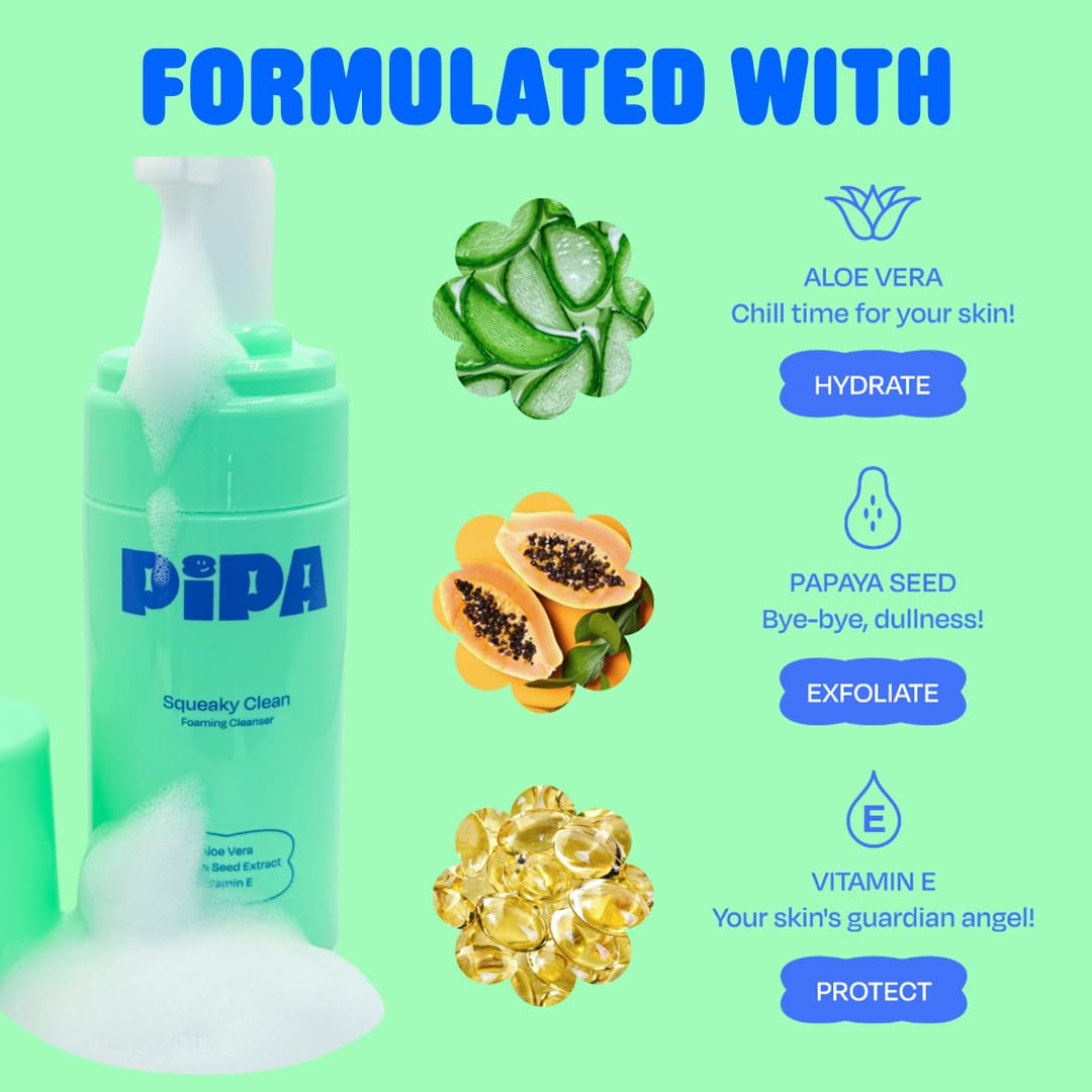 Pipa aloe vera gel ingredient image showing soothing hydration and calming effect