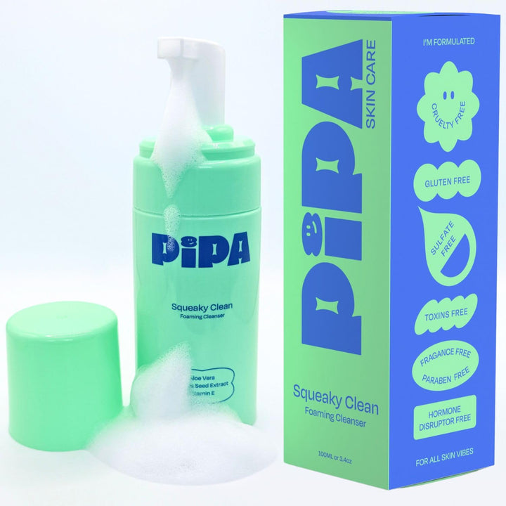 Pipa front packaging 3.4 fl oz showing bottle and label, easy identification benefit