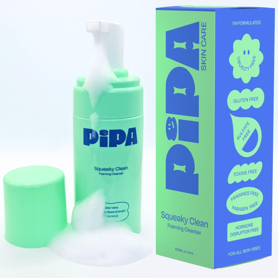 Pipa front packaging 3.4 fl oz showing bottle and label, easy identification benefit
