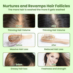 PIPIHUA pouring shampoo texture that hydrates hair