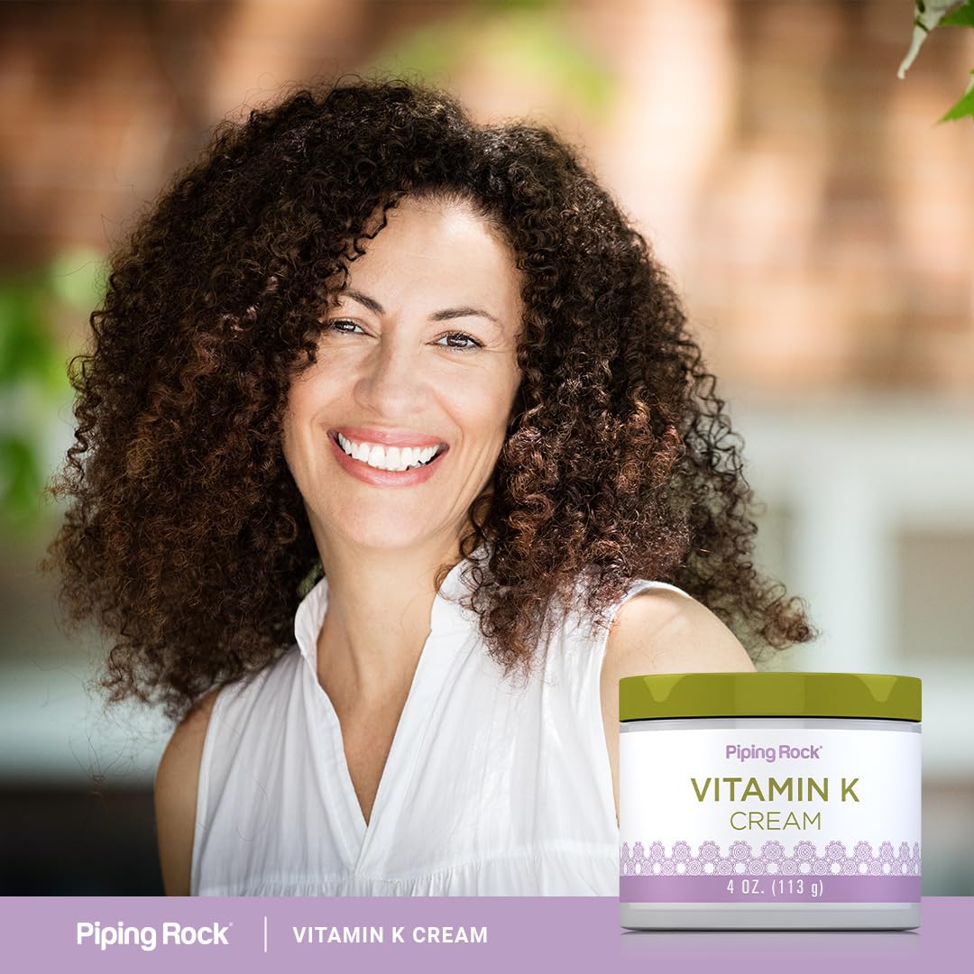 Piping Rock cream on bathroom counter as part of daily skincare routine