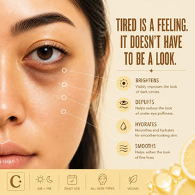Pixi BeautifEYE open jar with hydrogel patches visible for quick application