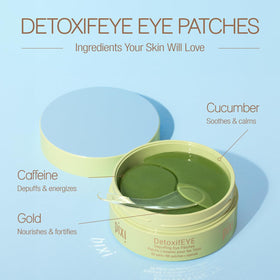 Pixi hydrogel patches on hand illustrating gentle texture and hydration