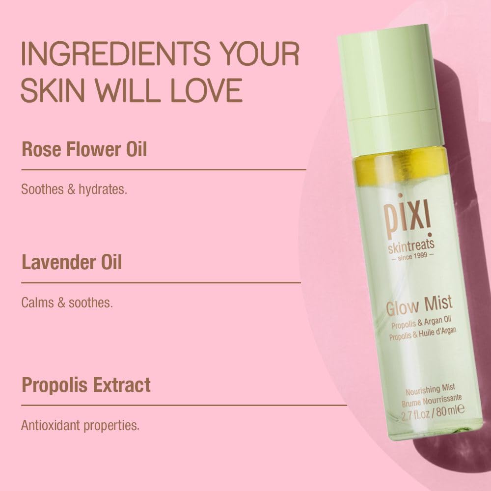 pixi on model producing dewy skin instantly for luminous everyday makeup