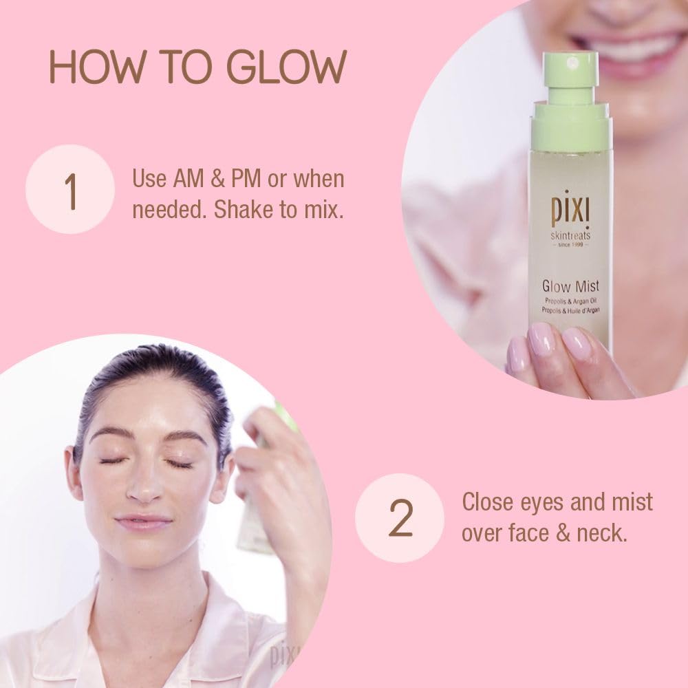 pixi bottle held in hand showing 2.7 fl oz size and travel-friendly convenience