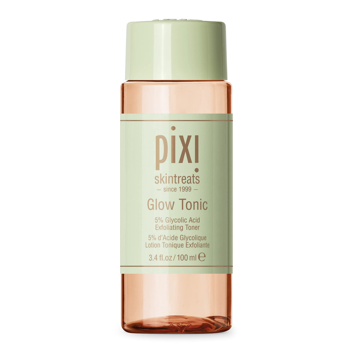 Pixi Glow Tonic front bottle showing clean packaging and glow benefit