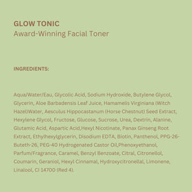 Pixi Glow Tonic in a morning routine scene showing brightening benefit