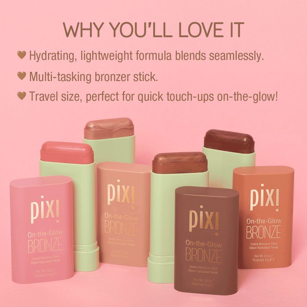 Pixi swatch on arm showing buildable tint and color payoff benefit