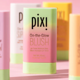 Arm swatch of CheekTone tint, Pixi demonstrating buildable natural color