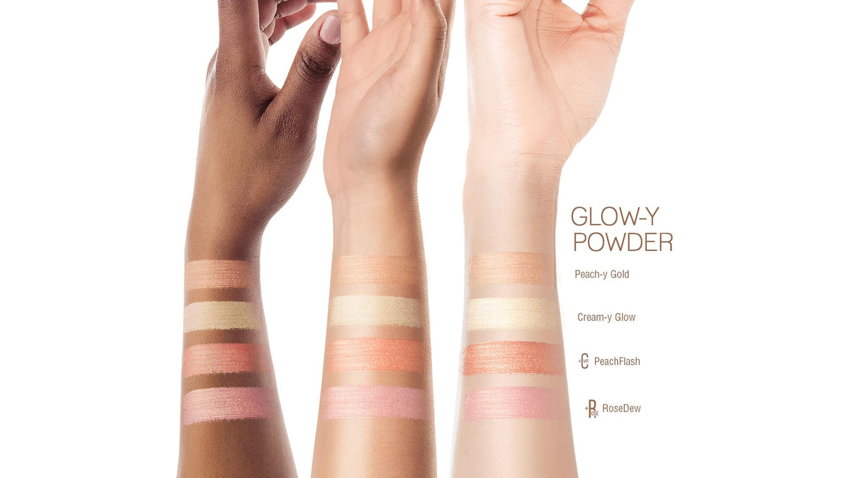 Pixi powder open in hand showing compact size and travel-friendly benefit