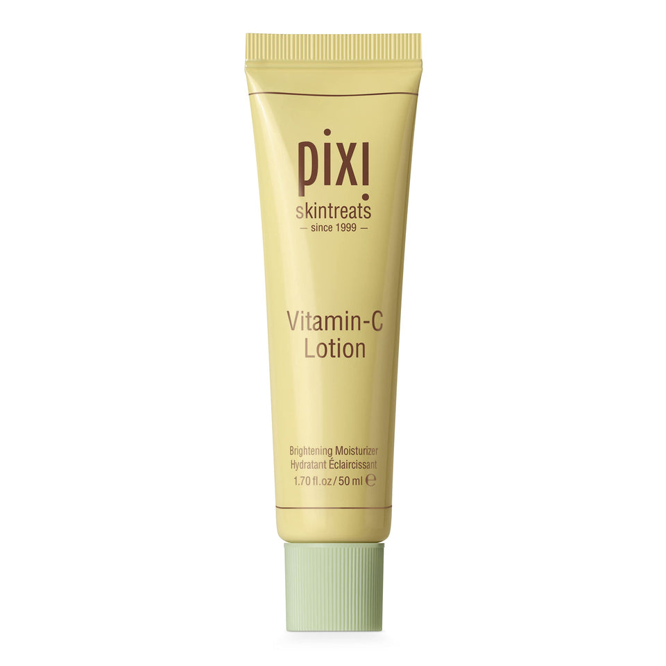 Pixi Vitamin-C Lotion front bottle showing size and design for convenient daily use