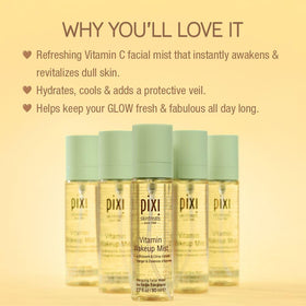 Pixi with orange blossom and citrus botanicals representing natural extracts and brightening