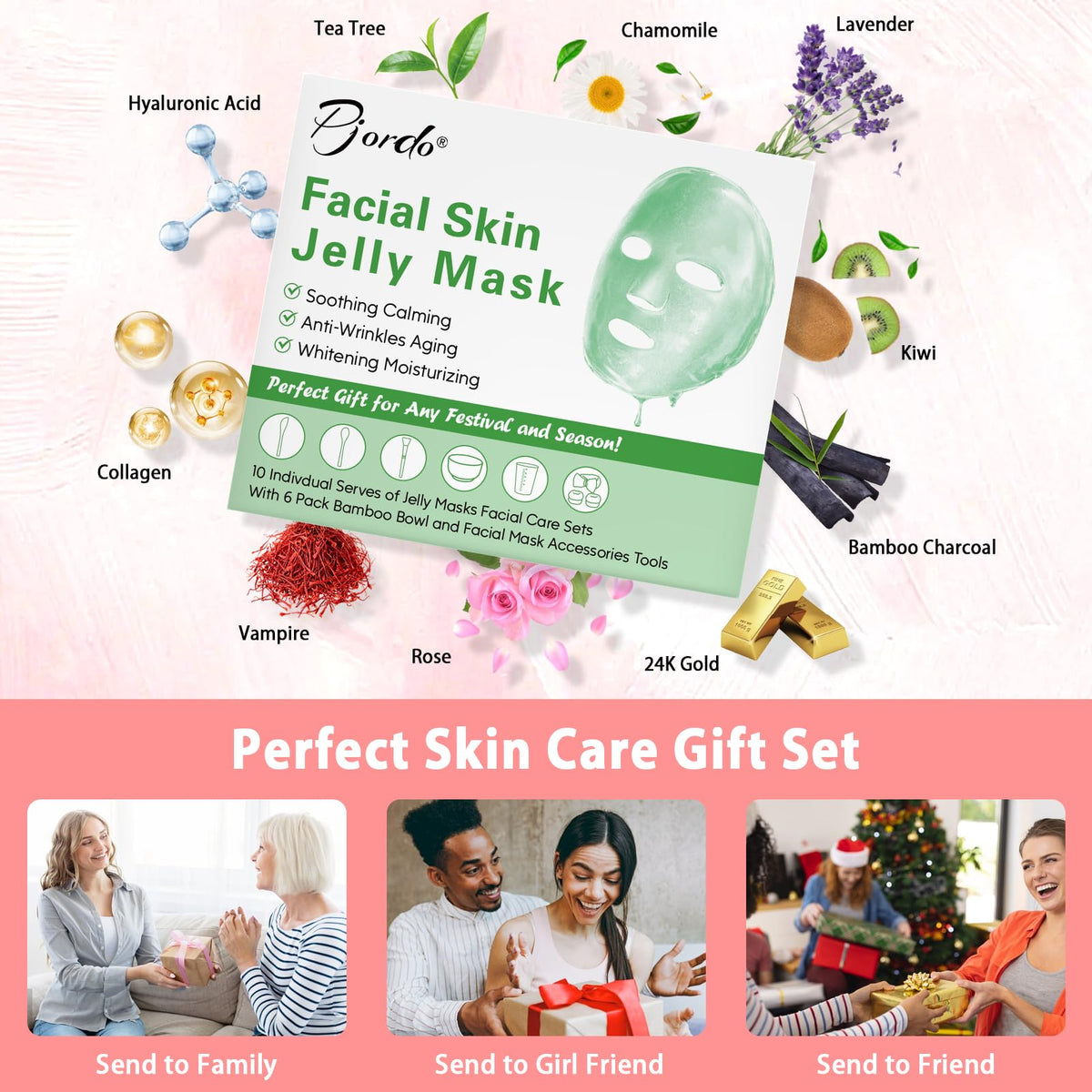 Pjordo spa-style home treatment scene conveying relaxation and professional results