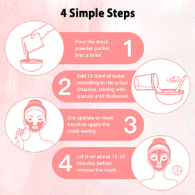 Pjordo peel-off mask being removed highlighting no-mess removal and refreshed skin