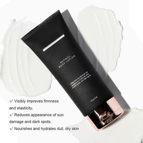 pjpkow label closeup highlighting key ingredients and usage benefits for skin texture