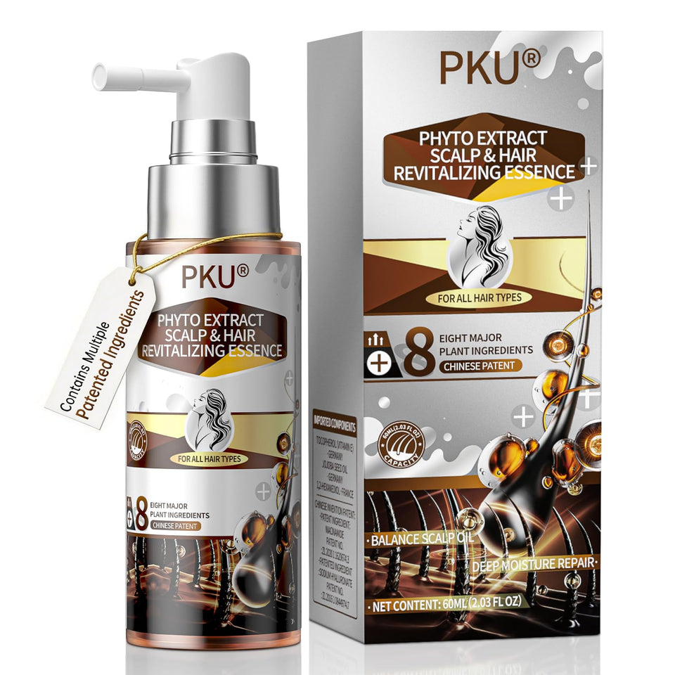PKU bottle front packaging showing brand and lightweight spray, highlights easy everyday use