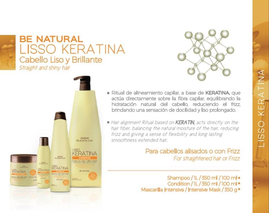 PLACENTA LIFE applied to damp hair mid-lengths to ends demonstrating smoothing effect