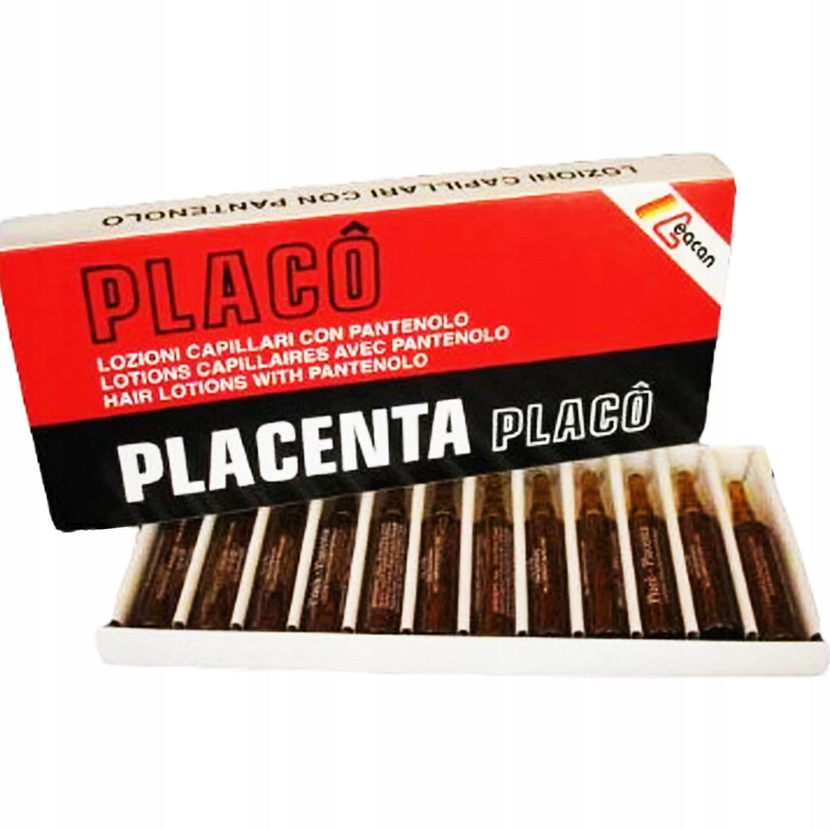 Placenta Placo texture on hand demonstrating lightweight absorbency