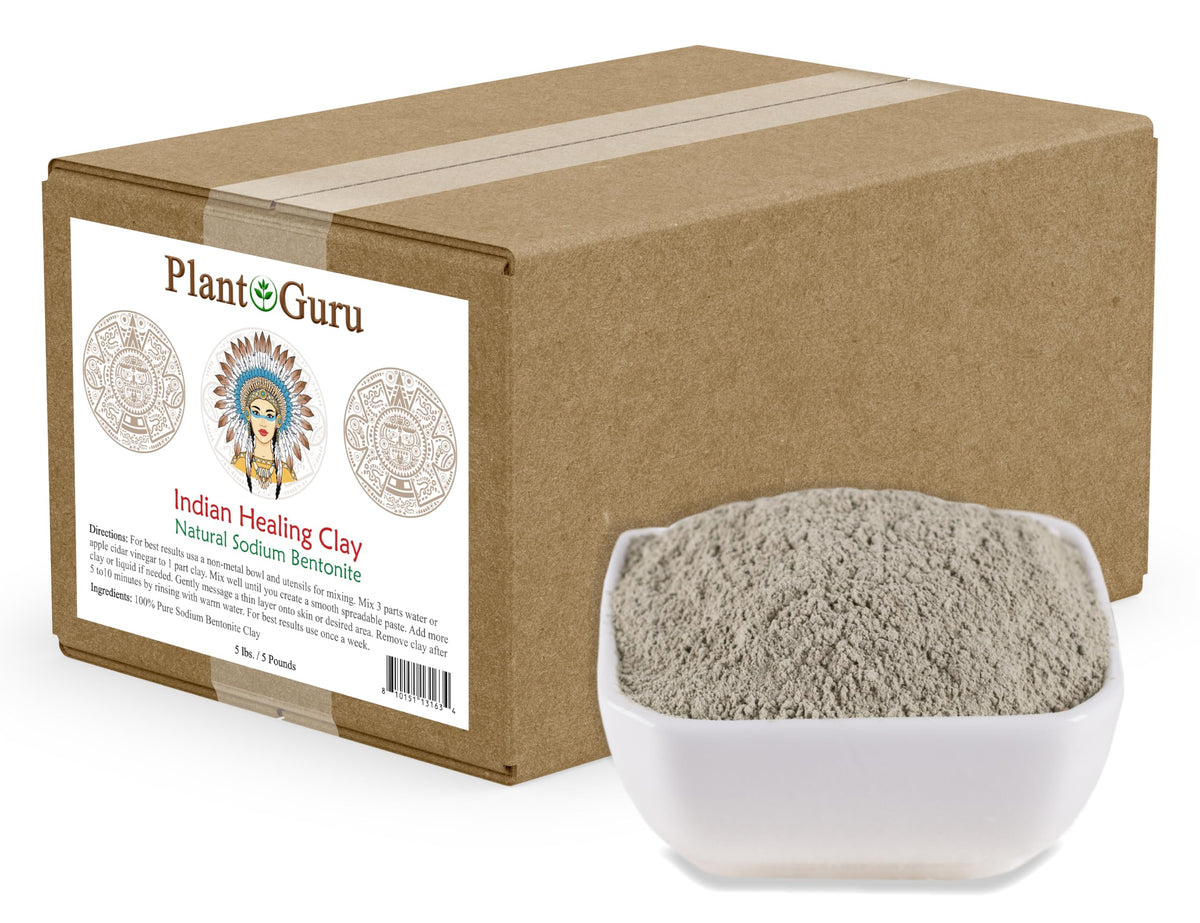 Plant Guru front packaging showing 5 lb bag and clear label, ideal for bulk use