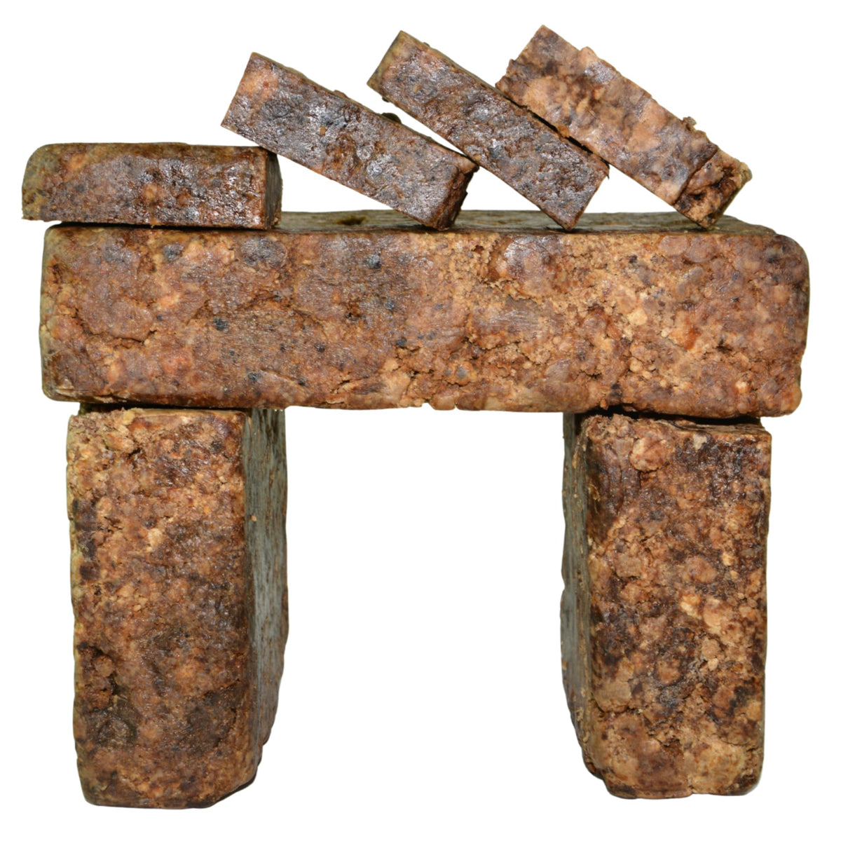 Plant Guru front packaging showing 1 lb raw African black soap benefits
