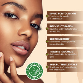 Plant Guru applied to hair ends showing improved shine and frizz control