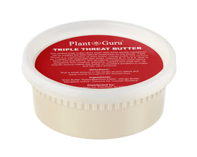 Plant Guru applied to hair ends to reduce frizz and add sheen