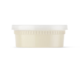 Plant Guru jar beside a ruler showing the compact 8 oz scale