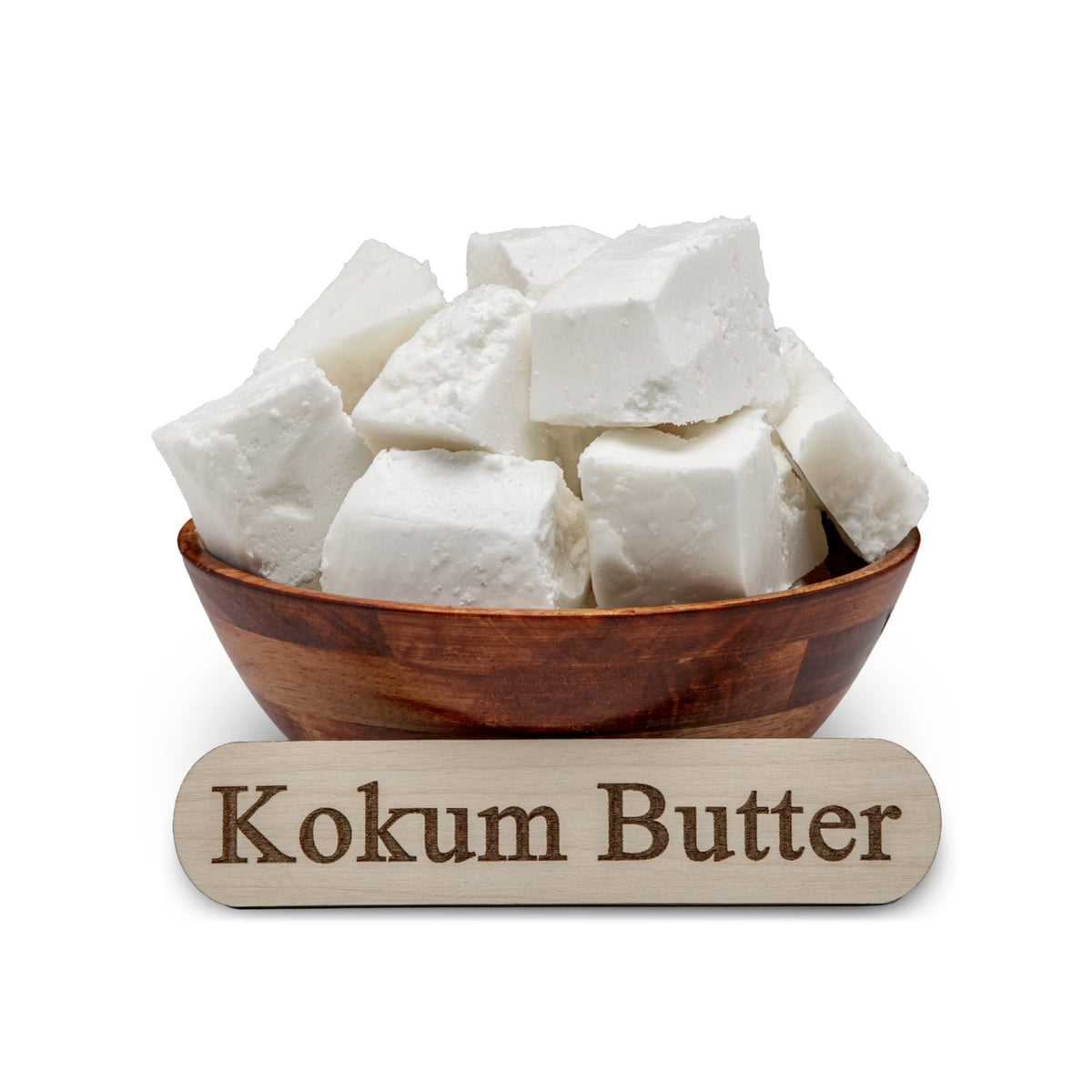 Plant Guru kokum butter close-up texture showing firm, smooth butter for stable formulations