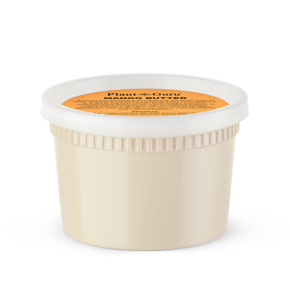 Plant Guru jar front view showing label and 16 oz size benefit