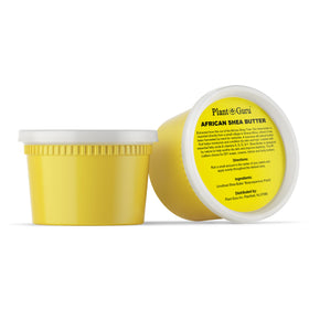 Plant Guru open jar texture showing creamy yellow paste and fast-absorbing benefit