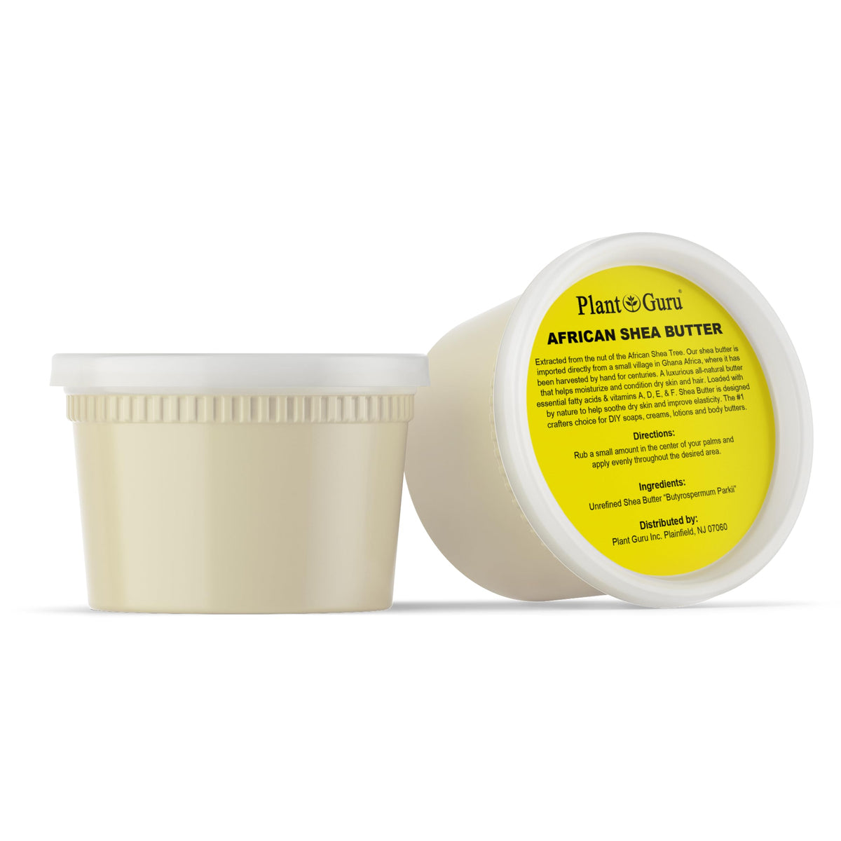 Plant Guru open jar ivory texture emphasizing natural nourishment