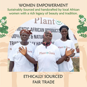 Plant Guru harvest scene in Ghana showing traditional sourcing and ethical origin