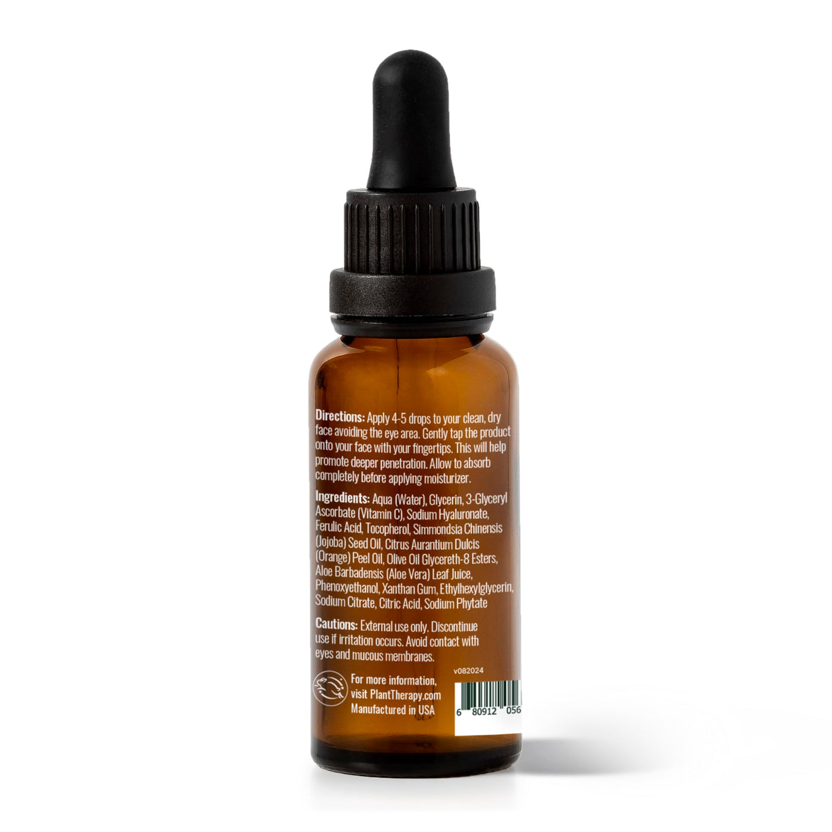 Plant Therapy applied to skin showing improved texture and visible smoothing