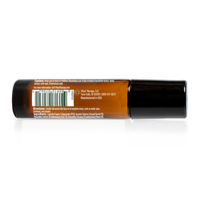 Plant Therapy closed roll-on cap and label detail showing product information