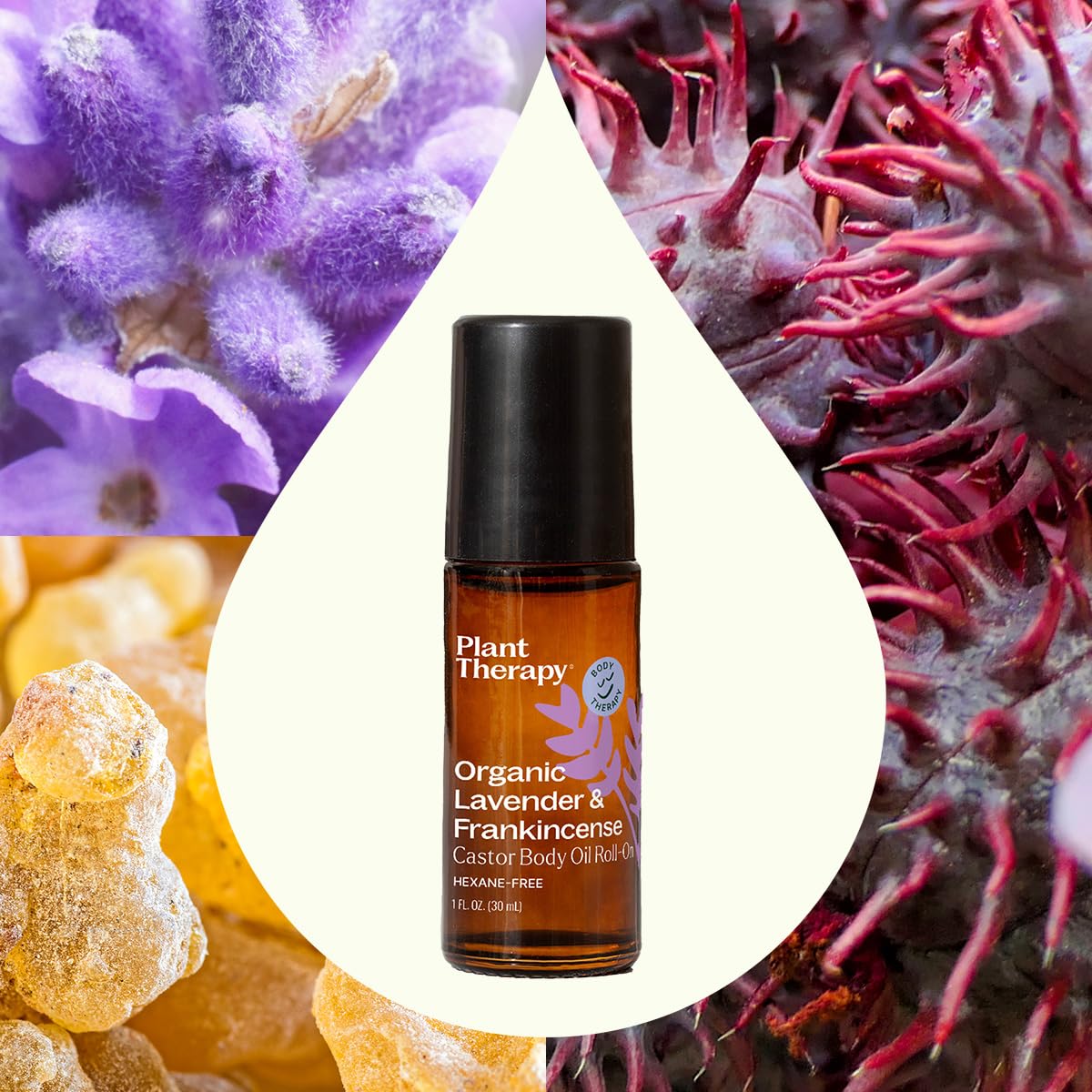 Plant Therapy oil texture in small pool showing rich consistency and deep moisturization benefit