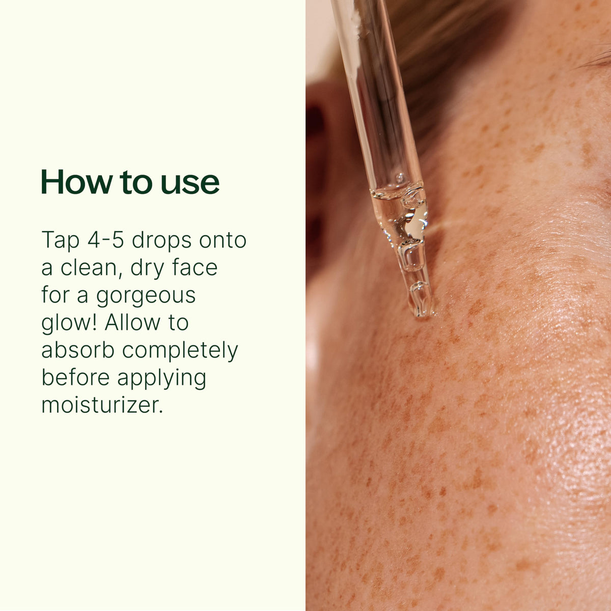 Plant Therapy pump dispensing serum for easy measured application