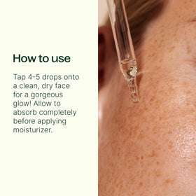Plant Therapy pump dispensing serum for easy measured application