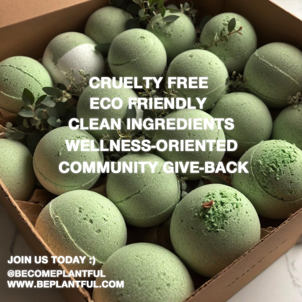 Plantful set placed in a bathroom lifestyle scene suggesting self-care ritual