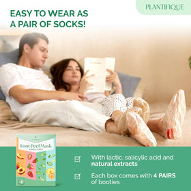PLANTIFIQUE smooth heels after treatment demonstrating softer skin and improved texture