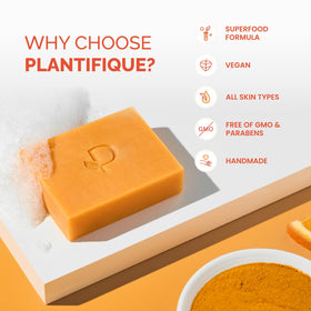 PLANTIFIQUE demonstrating underarm application for targeted brightening